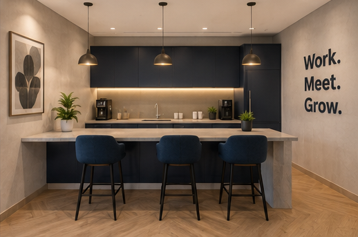 Flexi Desk pantry facilities