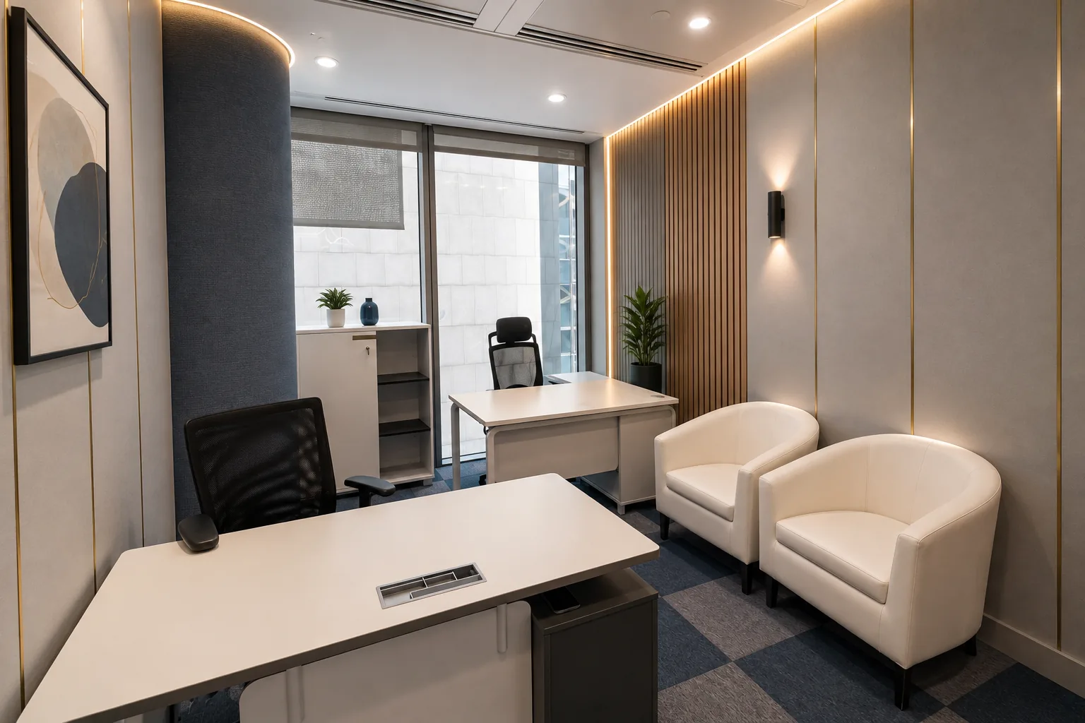 Furnished office space at BurJuman Business Tower