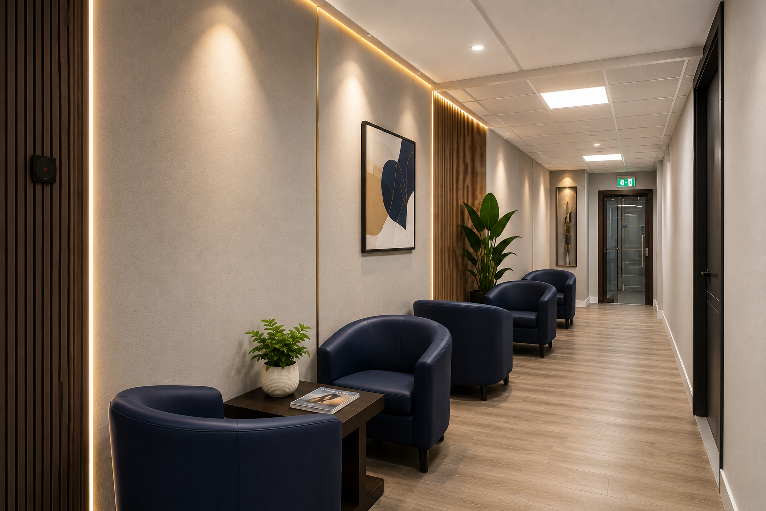 Building lobby at ABN Group Al Gurg Building Al Karama